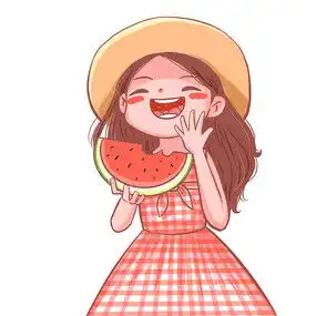 正在跳舞的穿红衣的卡通女孩ai素材免费下载红动中国