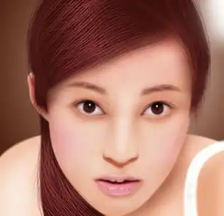 photoshop鼠绘教程绘制绝色美少女人物肖像