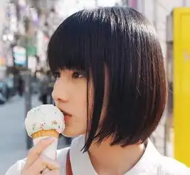 2017春天清新短发学生头