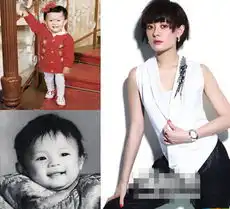 女星童年照收集谁是天生美人胚