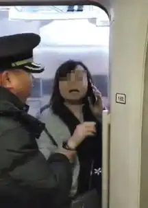 高铁扒门女子被停职检查是否妥当