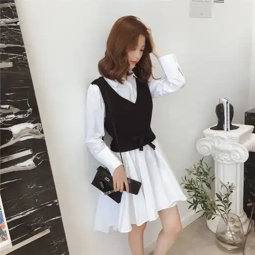 清新温柔的韩范儿连衣裙,穿上女人味十足哦