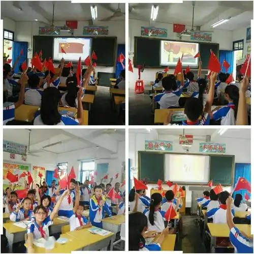 文昌市各中小学开展喜迎国庆系列活动