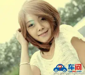 日本风格清纯车模黑白配可爱动人