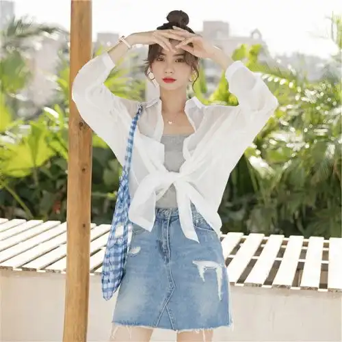 衬衫控的夏天衣柜中必备单品,防晒功能衬衫也要穿出时髦范