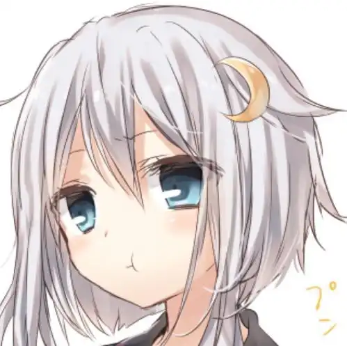 动漫头像一双眼睛如星辰如明月,美美哒二次元女生