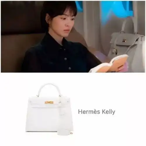 宋慧乔在新剧里也太会穿了短发配红裙惊艳,条纹衫配短裙又很少女