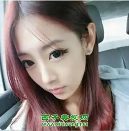 女生棕色头发图片大全,棕色头发打理教程发型图片