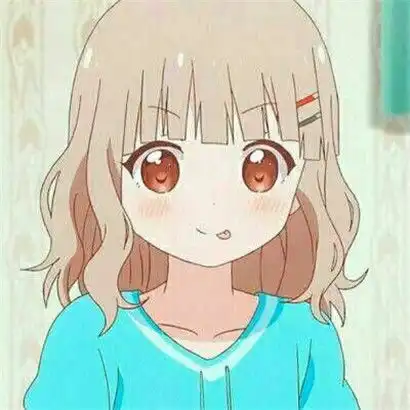 二次元女生头像萌萌哒,遇见你之前我是伤心的