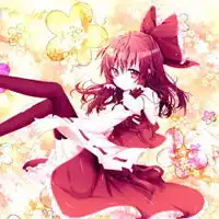 卡通女孩头像梦幻中的小女孩