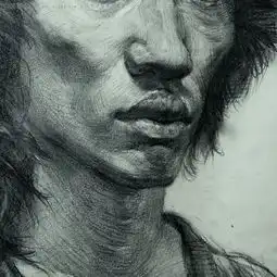 清华大学美术学院雕塑系,陈焕辉,素描头像优秀作品2015091901