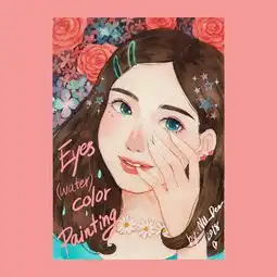美女画师笔下水彩女生虽是画但让人怦然心动网友感觉要恋爱了