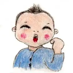宝宝照片手绘
