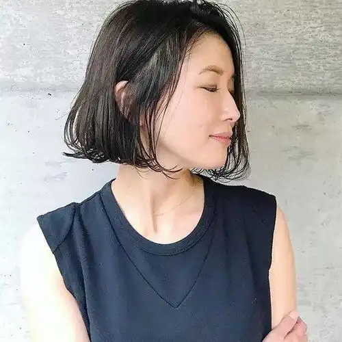 有一种美,叫短发侧颜杀美到极致