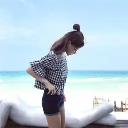 集百搭显瘦衬气色于一身的格子衬衫