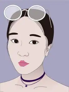 图片免费下载插画女生头像素材插画女生头像模板千图网