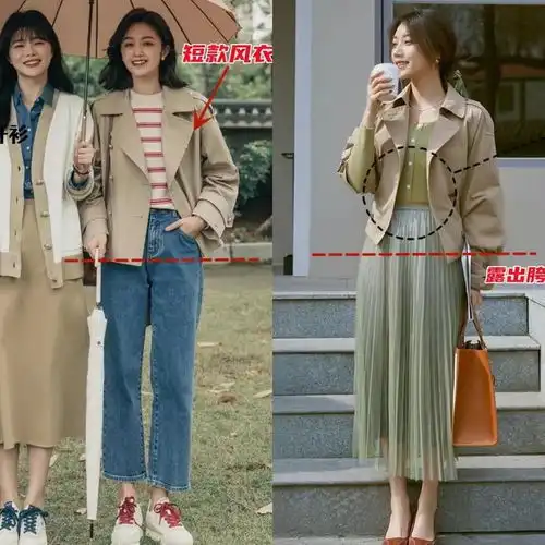 春天不兴穿卫衣了,这5种外套洋气百搭,穿上好看又显年轻