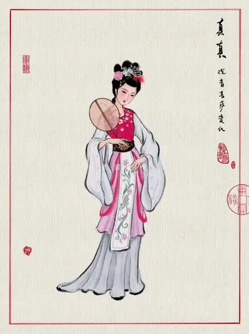 这才是中国美人90后女生手绘西游记女子图鉴,全员绝色