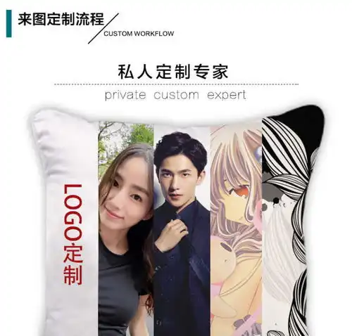来图定制照片抱枕印双面女生日礼物两用定做diy办公午睡靠垫真人