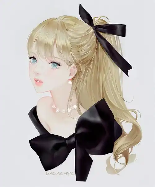 韩国人气插画师作品,感觉画的颜值都逆天了