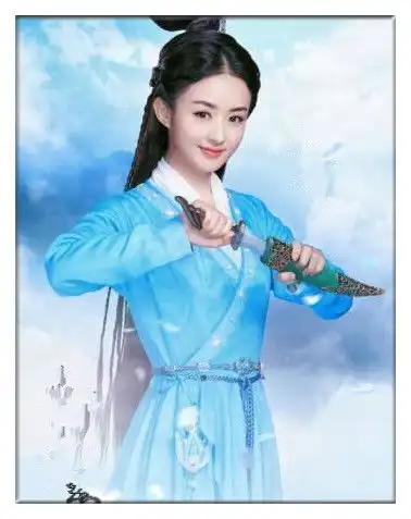 古装界七仙女赵丽颖杨幂仙气十足,热巴活泼,而她最美