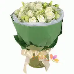 12只白玫瑰,桔梗间12只白玫瑰,桔梗间哪里买12只白玫瑰,桔梗间代表什么意思,鲜花蛋糕连锁