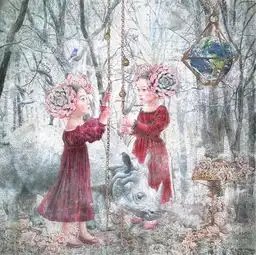 为了喜爱的画画,用坚持成就了梦想的少女