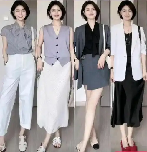 适合40女人的通勤穿搭,简约高级又减龄的搭配思路,还不快收藏