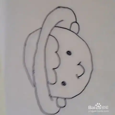 儿童简笔画爱劳动的小男孩