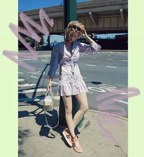 夏天穿的清新又时髦,少不了一抹白色