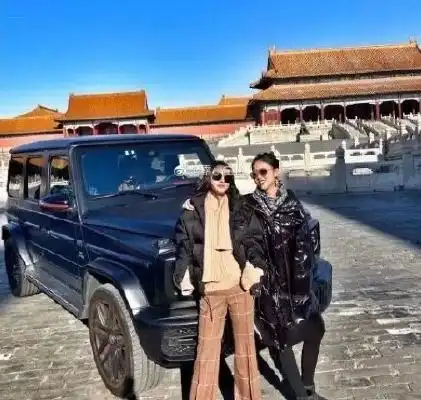 前空姐停车拍照位置曝光或经此路线开车进宫