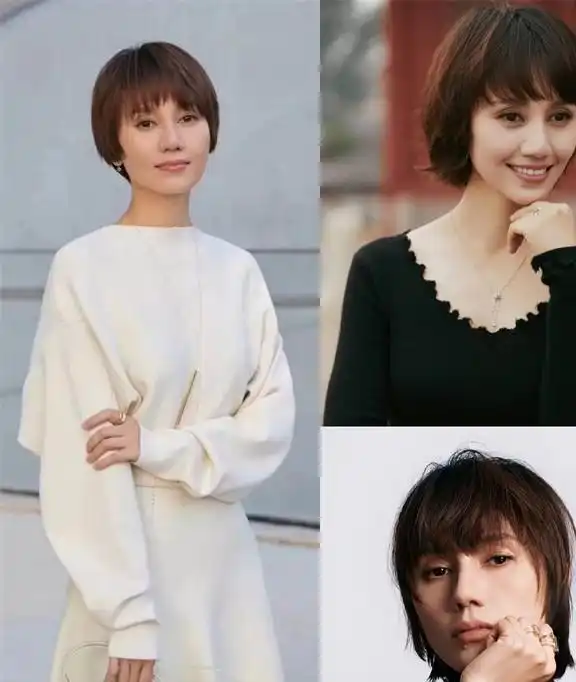 上了年纪后,为什么很多女人都留短发看袁泉孙俪你就明白