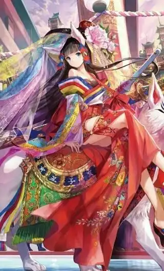 跪求古风红衣束发女生漫画头像,要霸气活泼的那种,谢谢