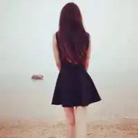 女生非主流头像背影在岁月风尘里的女生背影