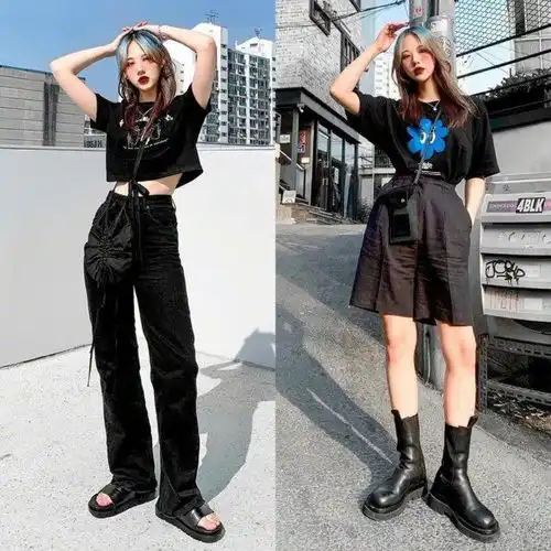 夏季更适合这个风格,又美又酷,演绎可盐可甜的少女感