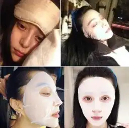 范冰冰黑夜街头敷面膜网友大黑牛一定在附近