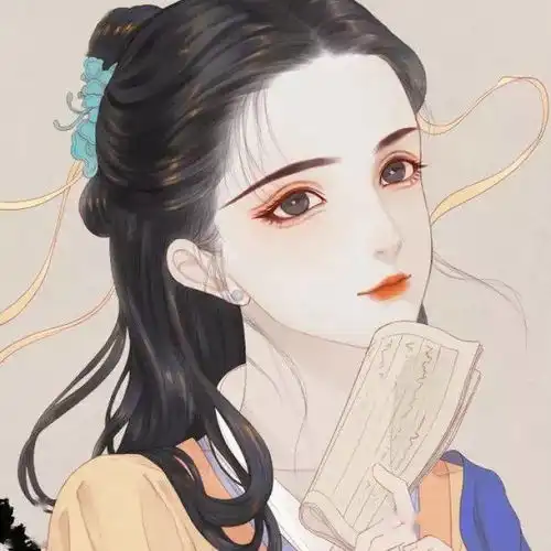古风动漫女生头像玉容寂寞泪阑干,梨花一枝春带雨