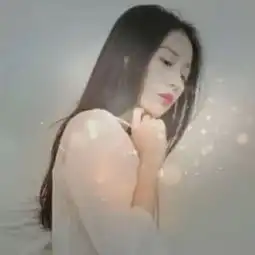 女生头像唯美长发女生头像