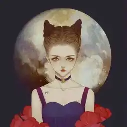 谁知道这个图片上的女的是谁或是哪个动漫人物