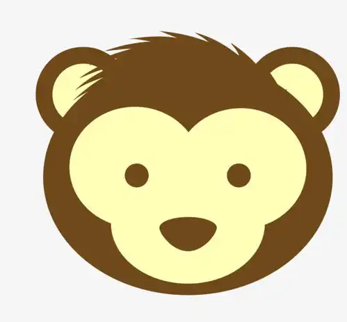 猴子头像素材图片免费下载高清png千库网图片编号8521382