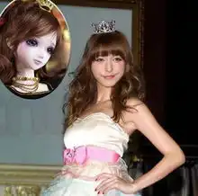 绝色美女演绎真人版sd娃娃