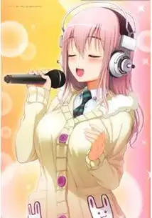 求带耳机的动漫美少女图片,给个网站也行