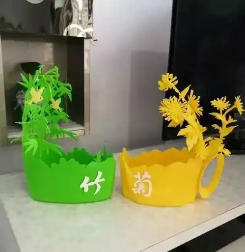 自制花盆真简单,好看又省钱,养花种菜,赞加工