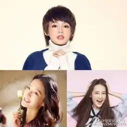 这些短发or长发自由切换的90后小花们,我最爱最后那个