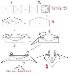 请问双头kiss千纸鹤怎么折啊