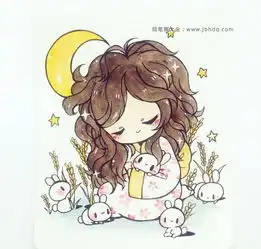 一组超可爱的人物插画图片欣赏