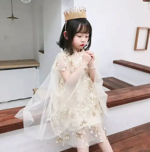 儿童节穿上这条仙气十足的礼服裙,你家小公主妥妥占据c位二宝爸淘货