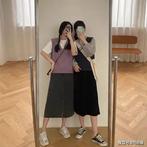 早秋满分搭配造型显高显瘦没得商量,想不变美都很难
