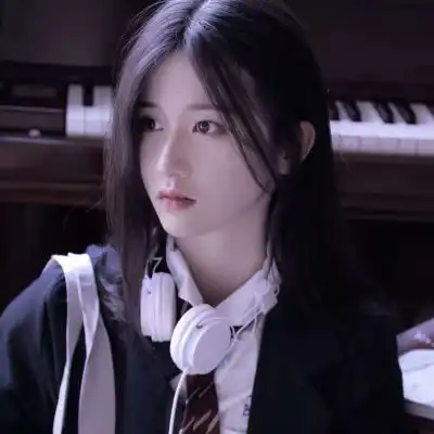 侧面头像女生漂亮长发半侧面女生头像图片