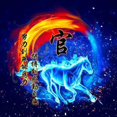 励志百家姓微信头像努力到无能为力,拼搏到感动自己